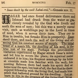 Spurgeon's Morning and Evening Feb 17 AM