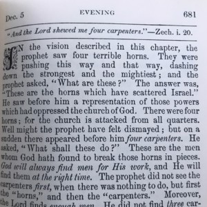 Spurgeon's Morning and Evening Dec 5 PM