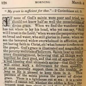 Spurgeon's Morning and Evening Mar 4 AM