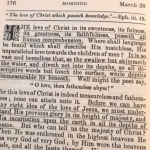 Spurgeon's Morning and Evening Mar 28 AM