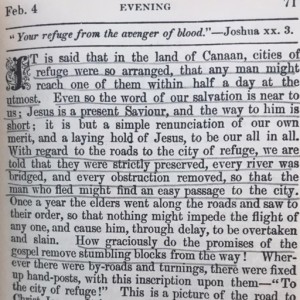 Spurgeon's Morning and Evening Feb 4 PM