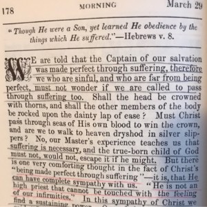 Spurgeon's Morning and Evening Mar 29 AM