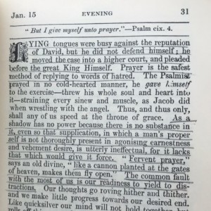 Spurgeon's Morning and Evening Jan 15 PM