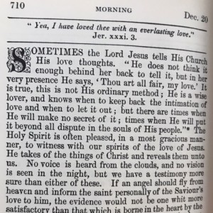Spurgeon's Morning and Evening Dec 20 AM