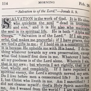 Spurgeon's Morning and Evening Feb 26 AM