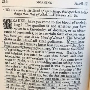Spurgeon's Morning and Evening Apr 17 AM