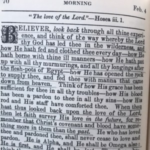 Spurgeon's Morning and Evening Feb 4 AM