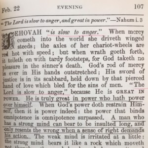 Spurgeon's Morning and Evening Feb 22 PM