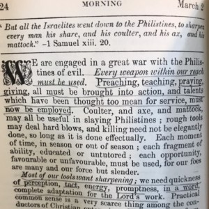 Spurgeon's Morning and Evening March 2 AM