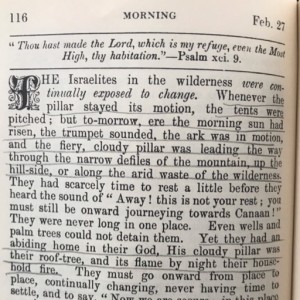 Spurgeon's Morning and Evening Feb 27 AM