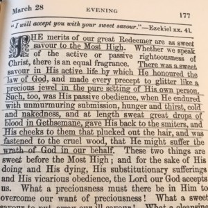 Spurgeon's Morning and Evening Mar 28 PM