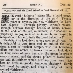 Spurgeon's Morning and Evening Dec 29 AM