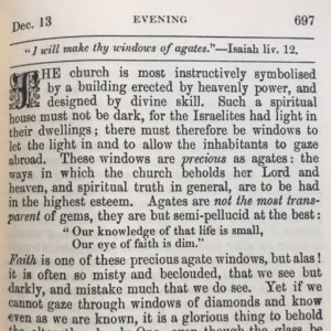 Spurgeon's Morning and Evening Dec 13 PM