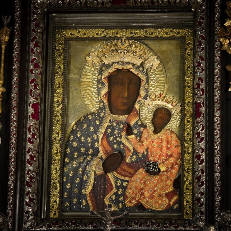 A częstochowai Fekete Madonna története