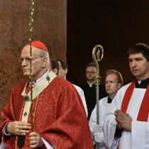 Erdő Péter virágvasárnapi homíliája, énekelt passió