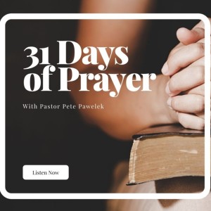31 Days of Prayer Day2