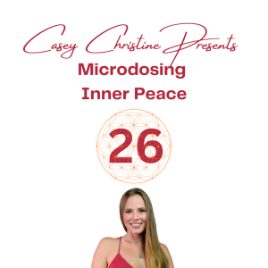 Slowing Down: Day 26: 30 Days of microdosing Inner Peace