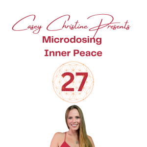 Receptivity: Day 27: 30 Days of microdosing Inner peace