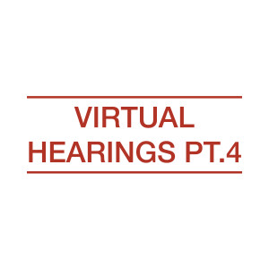 Virtual hearings – the psychological aspects of virtual hearings