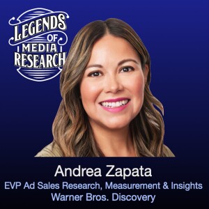 Episode 14: Andrea Zapata (EVP Ad Sales Research, Measurement and Insights - Warner Bros Discovery)