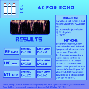 Artificial Intelligence for Echo
