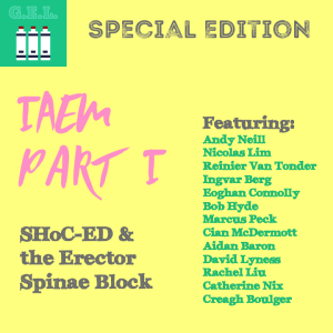 SHoC-ED & the Erector Spinae Block