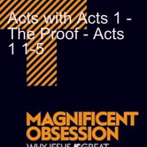 Act with Acts 1 - The Proof