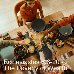 Ecclesiastes 5:8-20 - The Poverty of Wealth