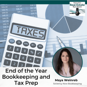 End of the Year Bookkeeping and Tax Prep with Maya Weinreb