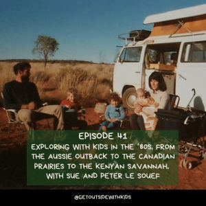 Exploring with kids in the ‘80s, from the Aussie outback to the Canadian prairies to the Kenyan savannah, with Sue and Peter Le Souef