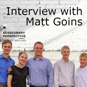 Interview with Matt Goins