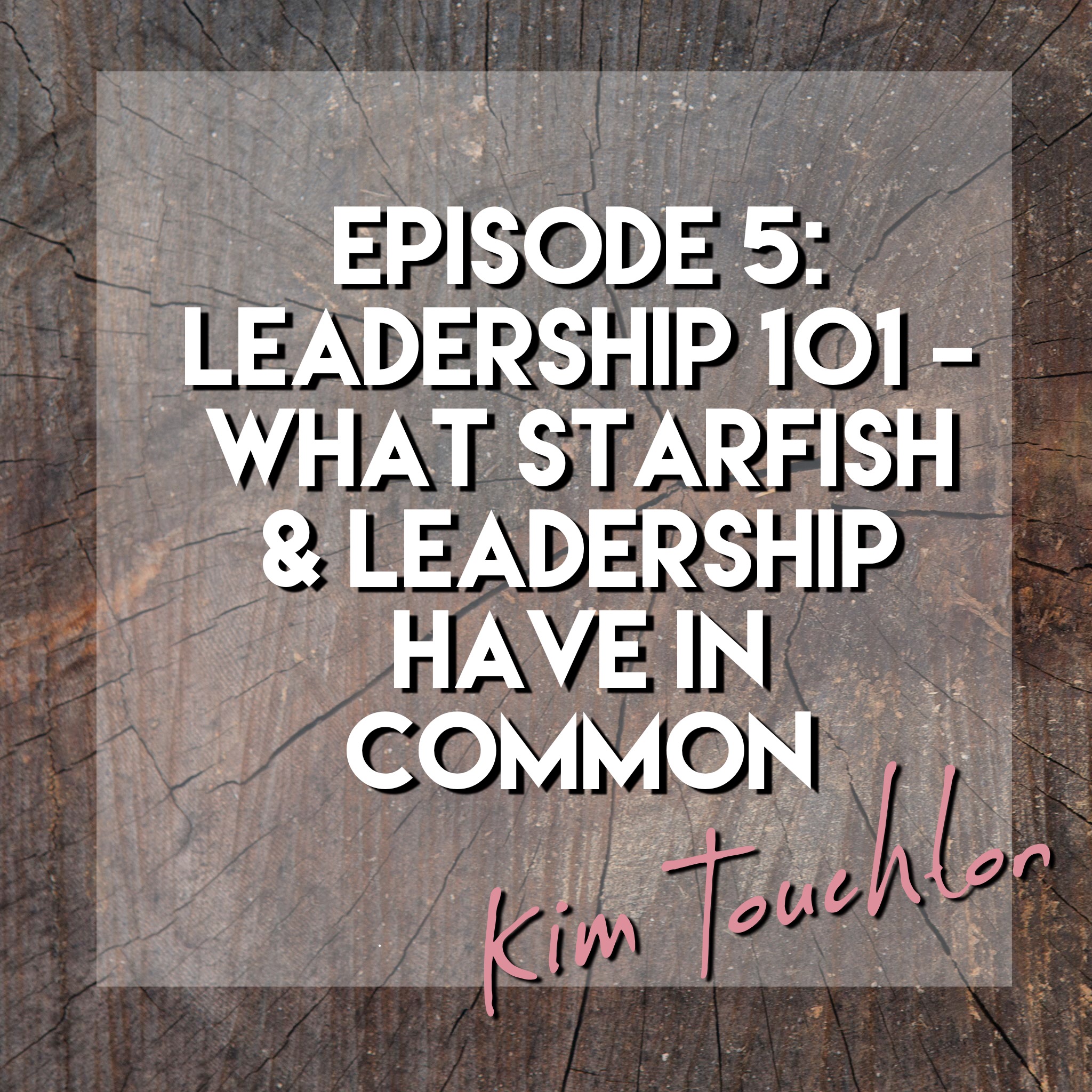Episode 5: Leadership 101 - What Starfish and leadership have in common