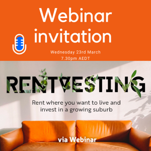 Invitation to Rentvesting webinar