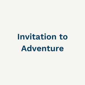 Invitation to Adventure - Sunday 22nd October 2023