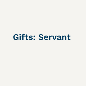 The Gifts: Servant - Sunday 15th October 2023