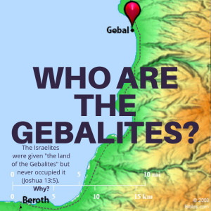 Who are the Gebalites?
