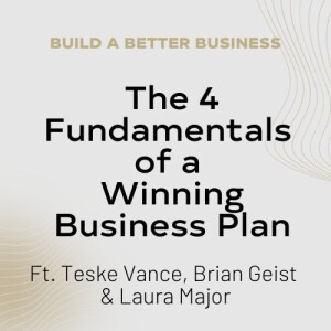 The 4 Fundamentals of a Winning Business Plan