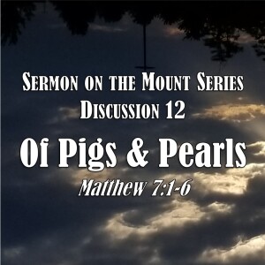 S06 E24 Sermon on the Mount Series - Discussion 12:  Of Pigs & Pearls (Matthew 7:1-6)