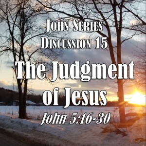 S05 E15 John Series - Discussion 15:  The Judgment of Jesus (John 5:16-30)