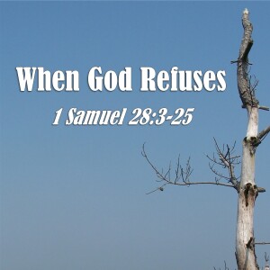 1 Samuel Series - Discussion 33: When God Refuses (1 Samuel 28:3-25)