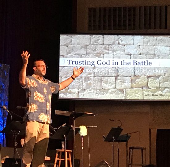 TRUSTING GOD IN THE BATTLE [P3]- w/RON OHST