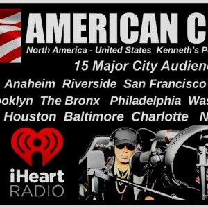 15 MAJOR AMERICAN CITIES KENNETH’S PODCAST IHEART RADIO AUDIENCE