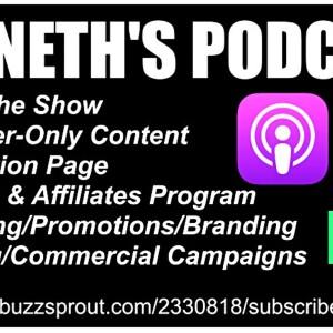 KENNETH’S PODCAST SUBSCRIPTIONS SPONSORS SUPPORT AFFILIATES PROGRAMS