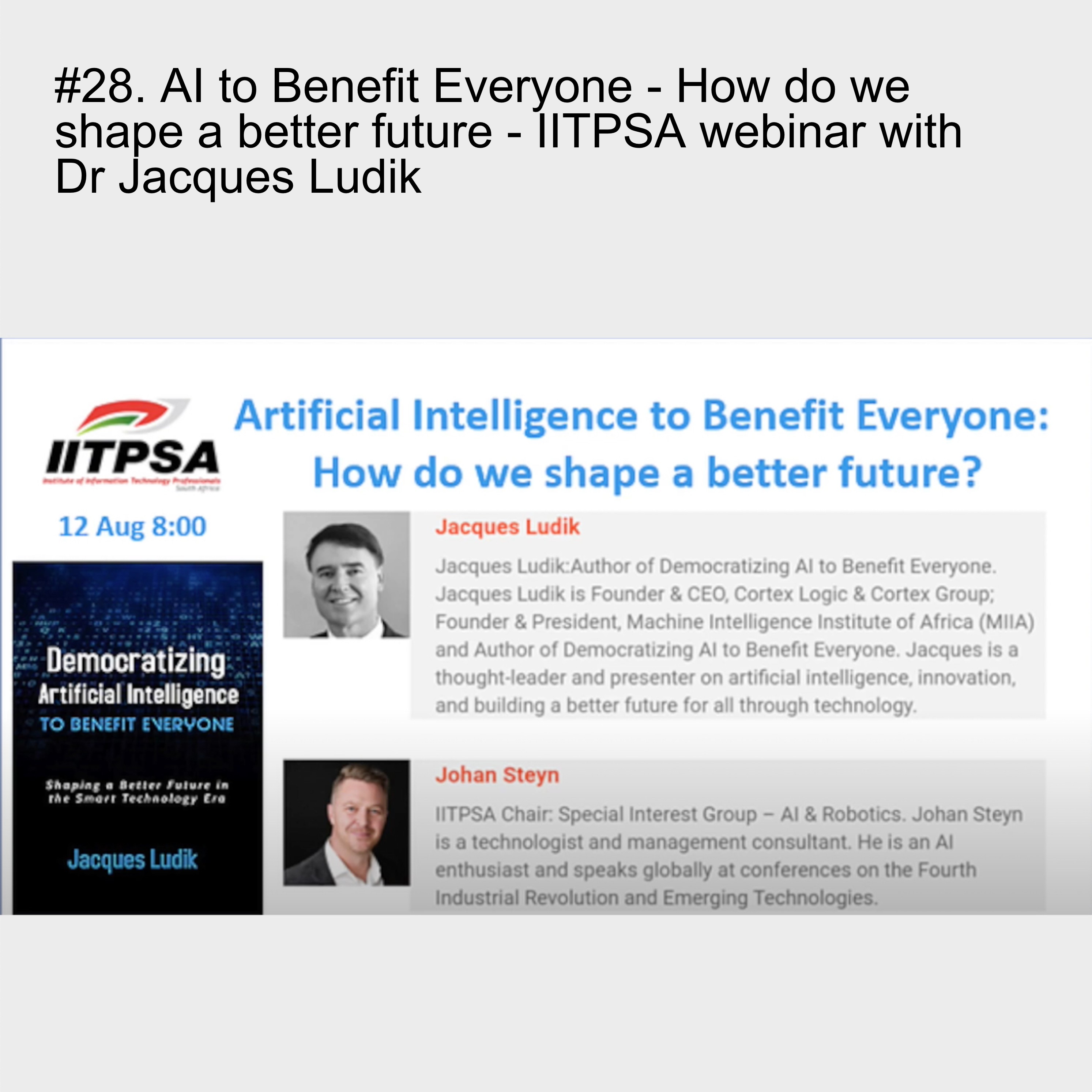 Jacques Ludik Podcast