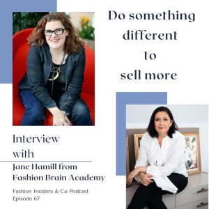 067: Do something different to sell more with Jane Hamill