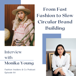063: From Fast Fashion to Slow Circular Brand Building with Monika The Label