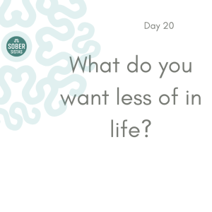 DAY 20 | 30 Powerful Questions to Help You Achieve Your Sobriety Goals