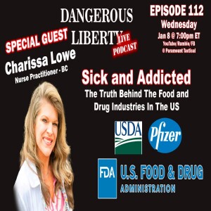 Dangerous Liberty Ep109 - Special Guest Charissa Lowe - The Truth About Hormone Replacement Therapy