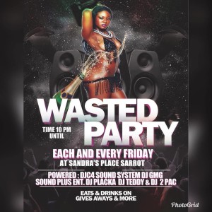 WASTED PARTY FEATURING #DJC4 SOUND SYSTEM LIVE AUDIO