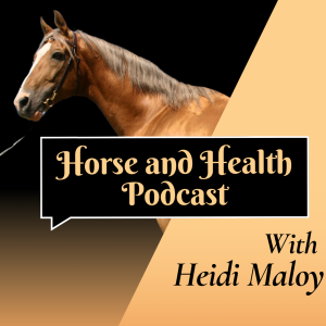 She is helping humans with dissabillities to connect to horses! (English) Heidi Maloy.